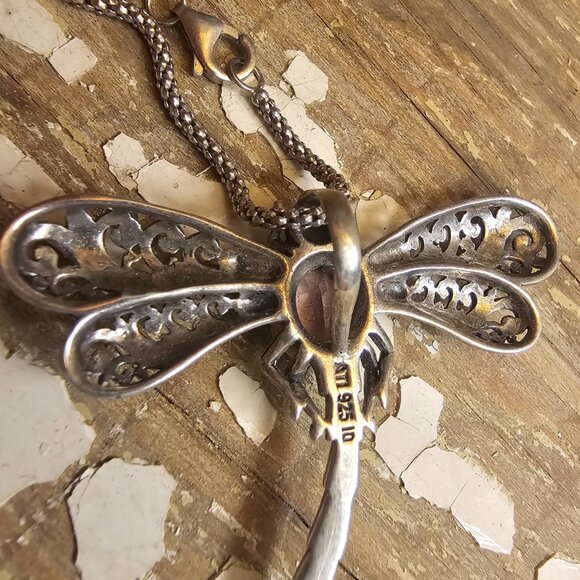 Dragonfly necklace - Picture 4 of 6
